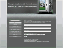 Tablet Screenshot of philadelphia-shortsales.com